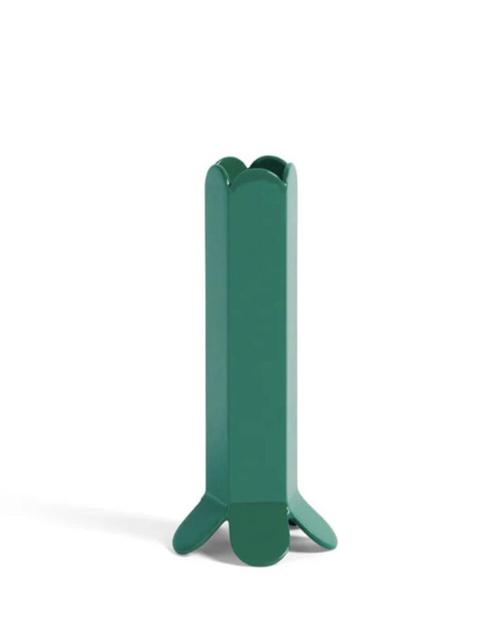 HAY Arcs Stainless Steel Candle Holder - Green, Large, 5.25” - NEW